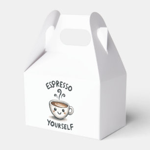 Espresso Sie selbst Kaffee Geschenkschachtel