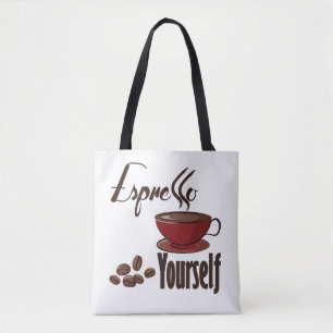 Espresso Sie selbst Kaffee Pub Express Tasche