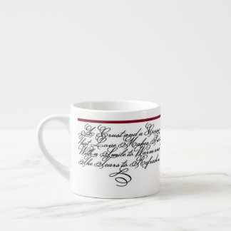 Espresso-Tasse - Ein Zitat von Dunbar Espressotasse