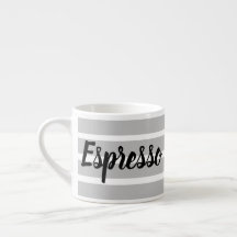 Espresso Tasse - Graue Hopfen