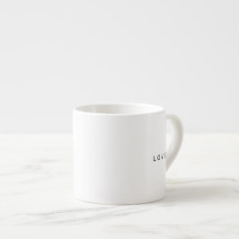 Espresso-Tasse - LIEBE Espressotasse