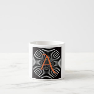 ESPRESSO-Tasse MIT CUSTOM-MONOGRAMM Espressotasse
