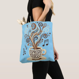  Espresso Yourself – Brewed Creativity Tote Tasche