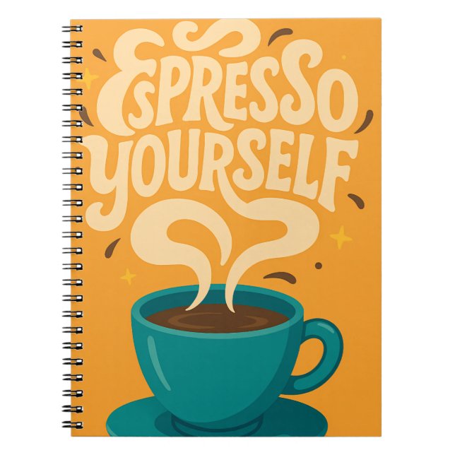 Espresso Yourself Carnet café (Devant)