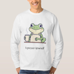Espresso Yourself Frog Men's T-Shirt