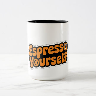 Espresso Yourself - Mug de café amusant et motivan