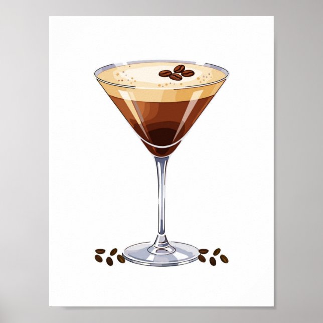 Espresso-Zeit!  Poster (Vorne)