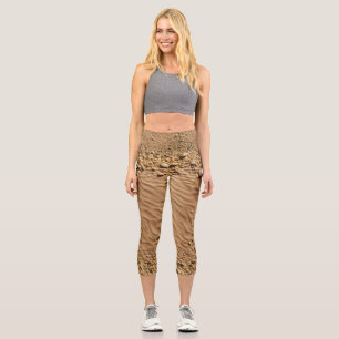 Espressofarben Capri Leggings
