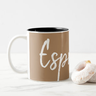 Espressokaffeemaschine Zweifarbige Tasse