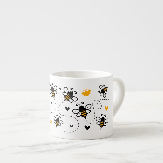 Espressotasse behalten oder gestalten (Vorderseite Rechts)