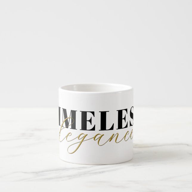 Espressotasse zeitlose Eleganz  (Vorderseite)