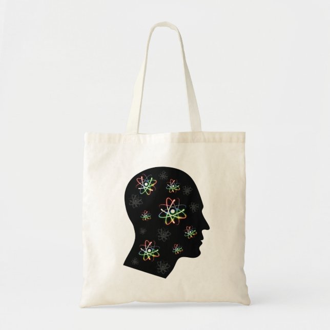 Esprit coloré d'atome - sac (Devant)