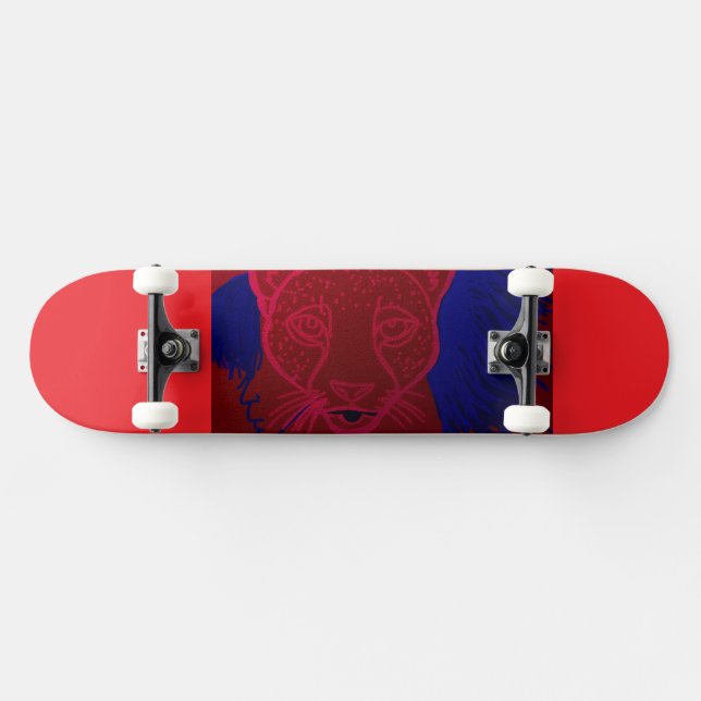 Esprit de fille guépard Skateboard (Horz)