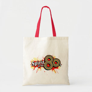 Esprit des années 80 sac cabas rouge jaune pop