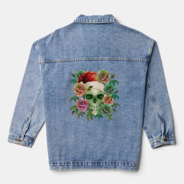 ESPRIT VERT PÈRE NOËL ET FLORALE DE NOËL (Verso)