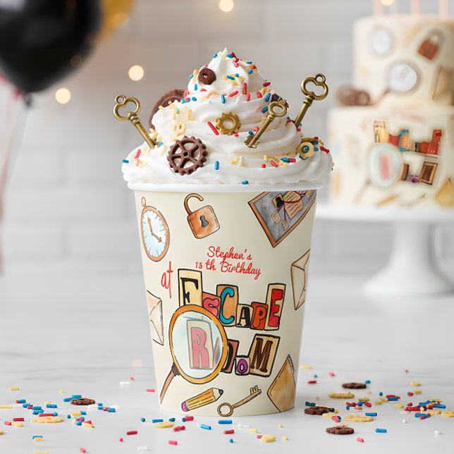 Esroom-Geburtstag Pappbecher (Von Creator hochgeladen)