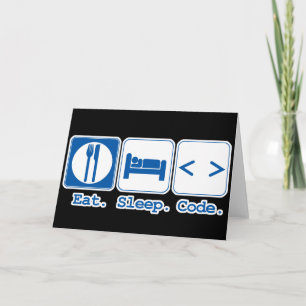 Ess-Schlafcode (HTML) Karte