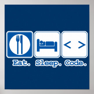 Ess Sleep Code (HTML) Poster