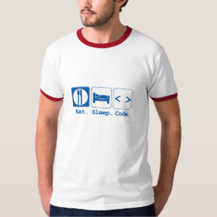 Ess Sleep Code (HTML) T-Shirt