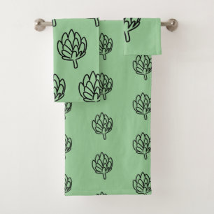 Essbare Blume der Badhandtuch Set