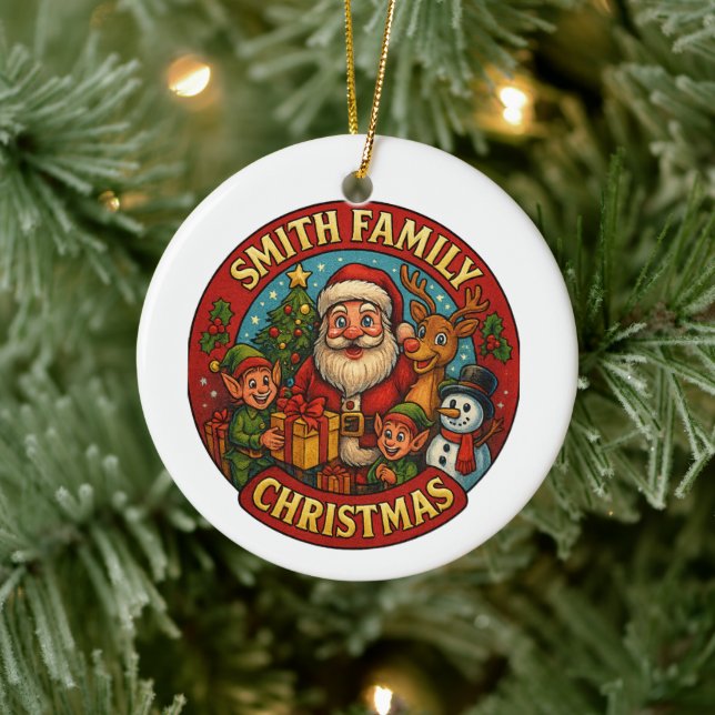 Essbare Weihnachtsfeiertage Keramik Ornament (Baum)