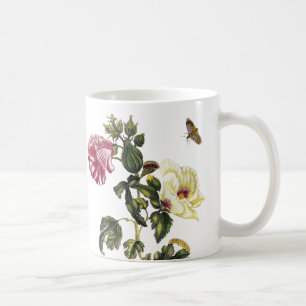 Essbarer Eibisch Kaffeetasse