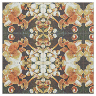 Essbares Pilz-Kaleidoskop Stoff