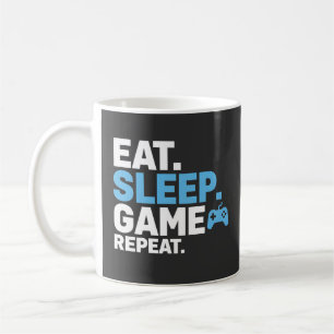 Esse Schlafe Spiele Wiederhole Lustiges Gamer-Zita Kaffeetasse