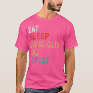 Esse Schlafen Hängegleiten Wiederholen Lustiges Sp T-Shirt