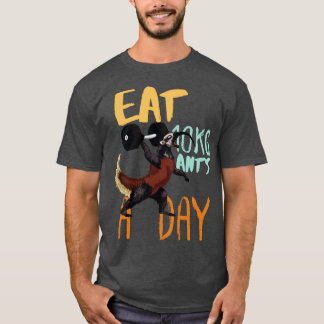 Essen 10KG Ants A Day Funny Anteater Weightlift T-Shirt