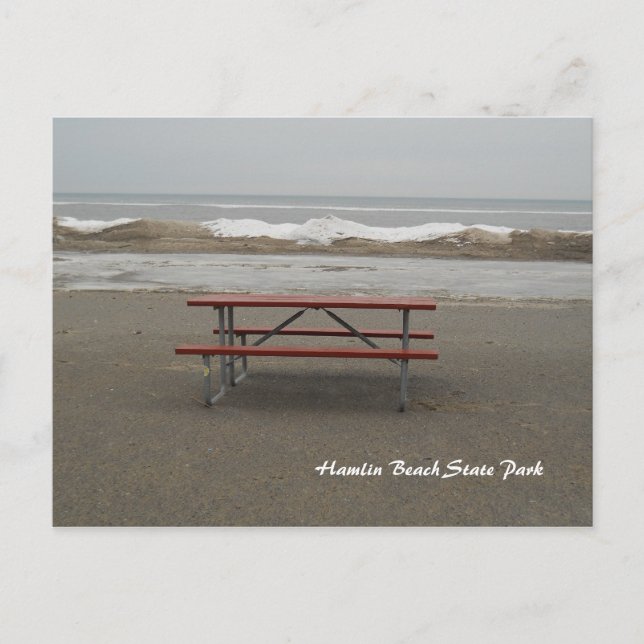 Essen allein postkarte (Vorderseite)