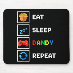 Essen & Trinken Iss Schlaf Dandy Wiederholung Mousepad