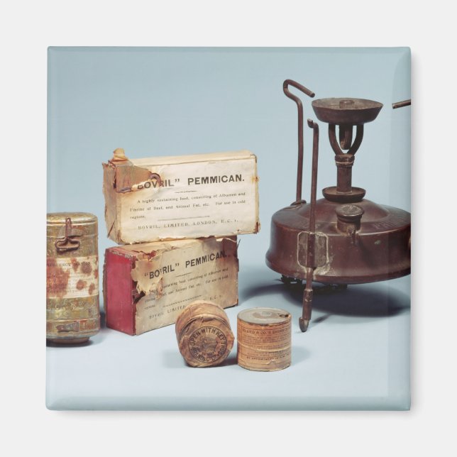 Essen auf Scotts Antarktis-Expedition aufgenommen Magnet (Vorne)