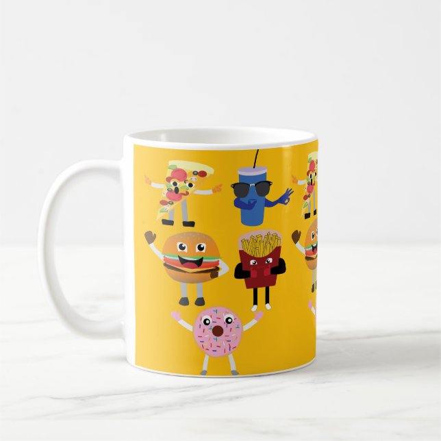 Essen Charaktere Kaffeetasse (Links)