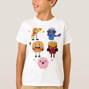 Essen Charaktere T-Shirt