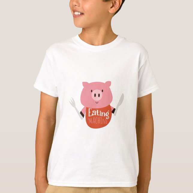 Essen der Maschine T-Shirt (Vorderseite)