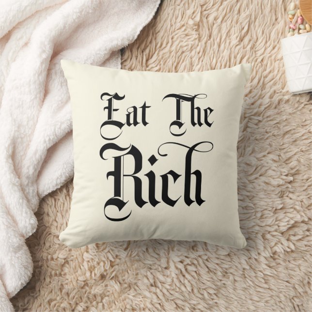 Essen die Reichen Kissen (Decke)
