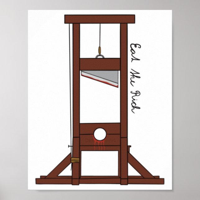 Essen die Reichen Poster (Vorne)