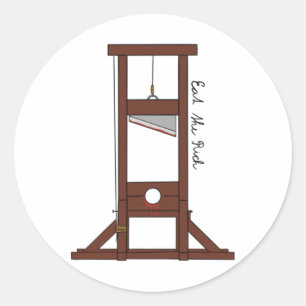 Essen die Reichen Runder Aufkleber