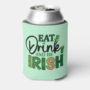 Essen Drink sei Irish Golf Beer können Cooler Kooz Dosenkühler