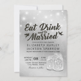 Essen Drink und Verheiratet Hochzeitsnacht Mason J Einladung