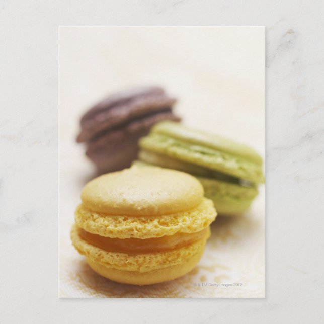 Essen, Essen und Trinken, Dessert, Cookie, Französ Postkarte (Vorderseite)