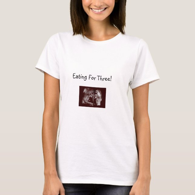 Essen für drei! T-Shirt (Vorderseite)