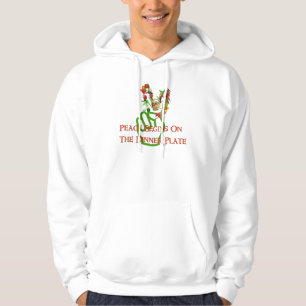 Essen für Frieden Hoodie