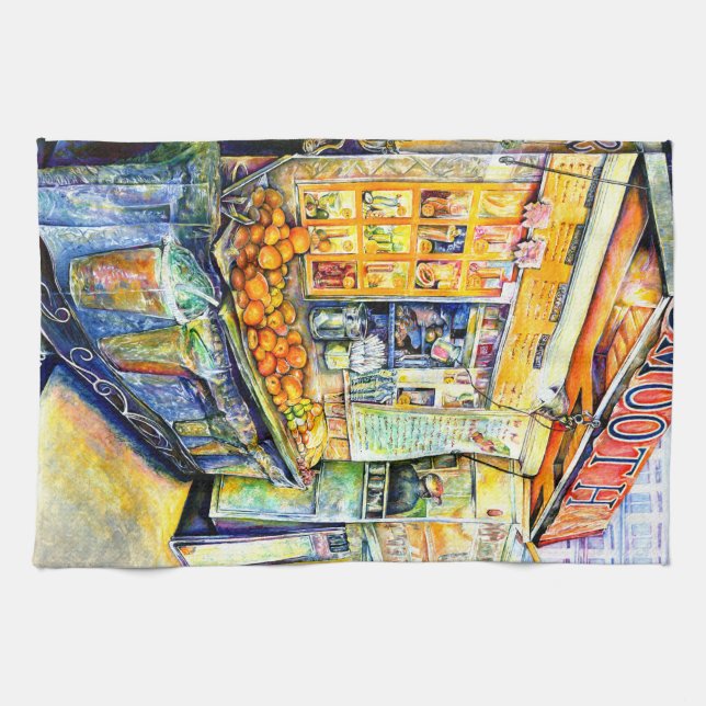 Essen Geschirrtuch (Horizontal)