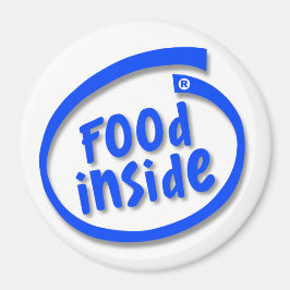 Essen im Inneren Magnet