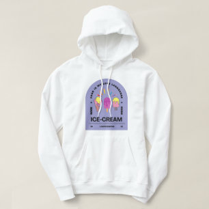Essen ist meine Liebe Language Ice Hoodie