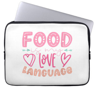 Essen ist meine Liebe - Retro-Food-Lover-Koch C Laptopschutzhülle