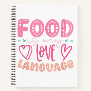 Essen ist meine Liebe - Retro-Food-Lover-Koch C Notizbuch