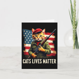 Essen Katzen Leben Problem Funny Donald Trump 2024 Karte